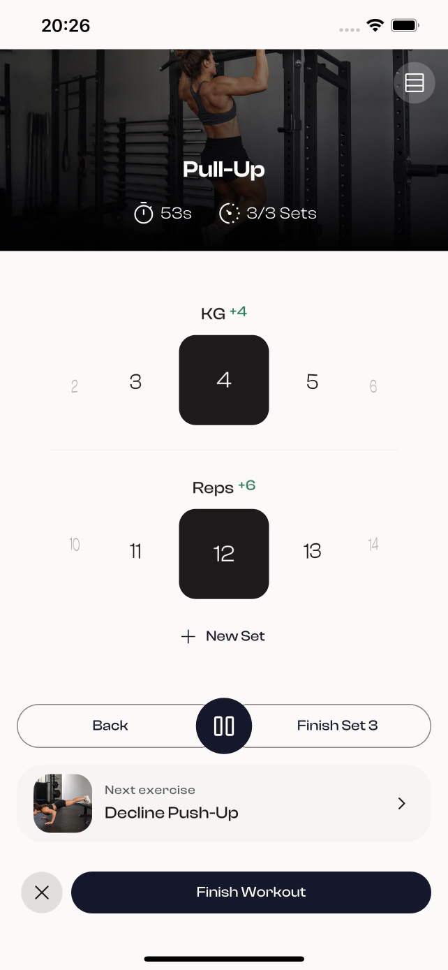 Switch between overview and focus