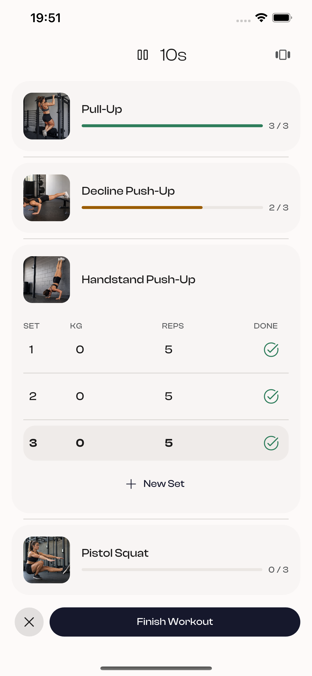 Switch between overview and focus